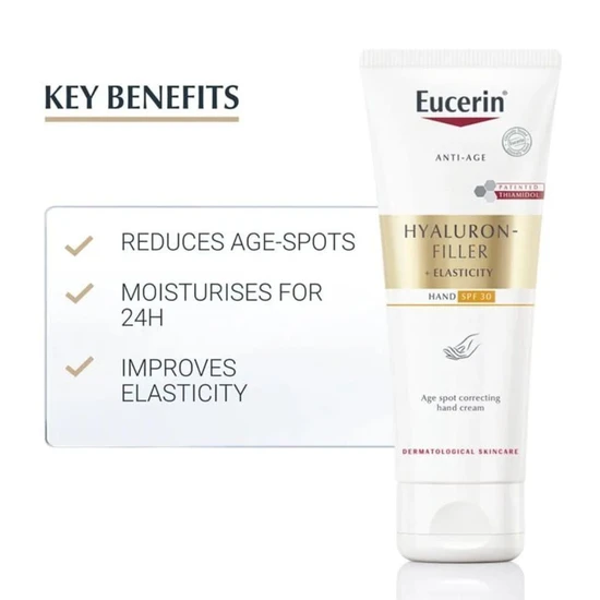 Eucerin Hyaluron-Filler + Elasticity Age Spot Correcting Hand Cream SPF 30 75ml