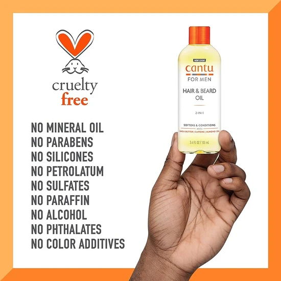 Cantu Shea Butter Men's Beard Oil 100ml