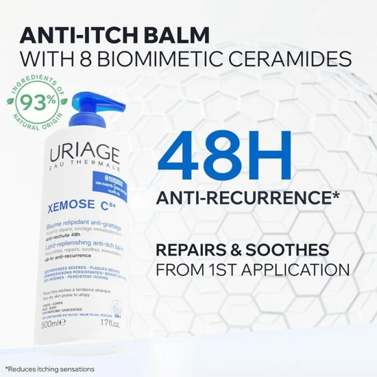 Uriage Xemose Anti-Itch Soothing Oil Balm 500ml