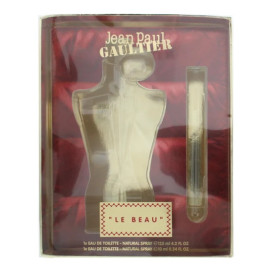 Jean Paul Gaultier Le Beau Eau De Toilette 125ml + Eau De Toilette 10ml Gift Set 125ml