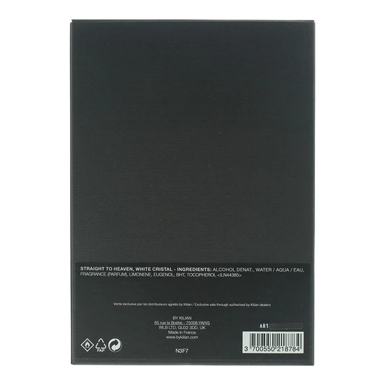 Kilian Straight To Heaven With Coffret Eau De Parfum 50ml