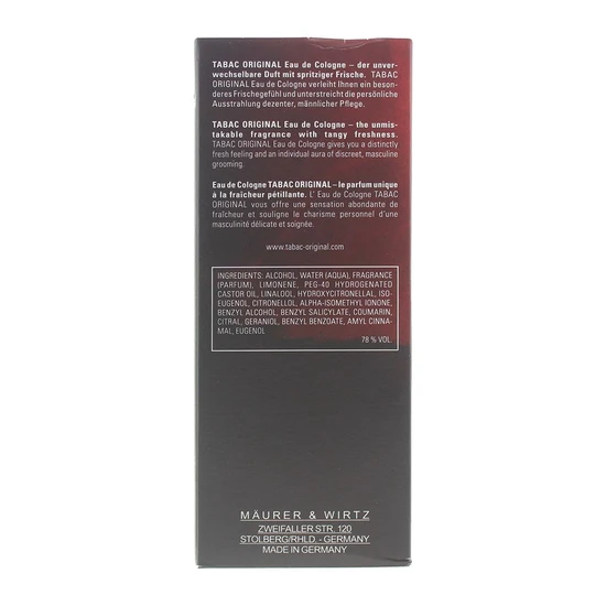 Tabac Original Eau De Cologne 100ml
