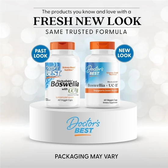 Doctor's Best Boswellia With UC-II 60 Capsules