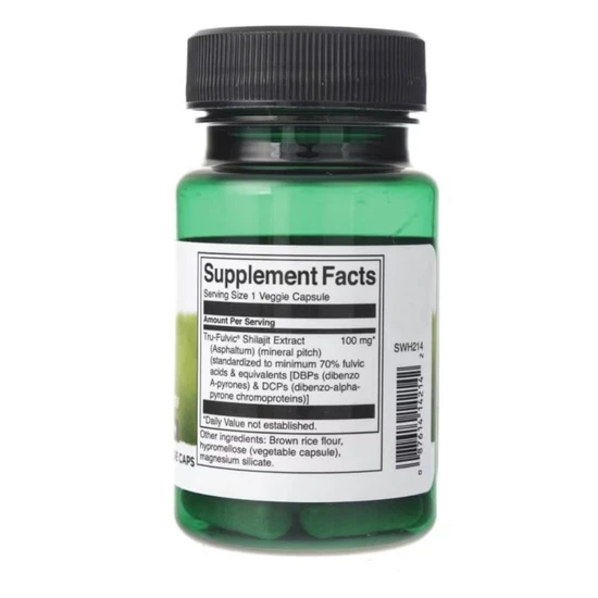 Swanson Shilajit Extract 100mg Capsules 30 Capsules