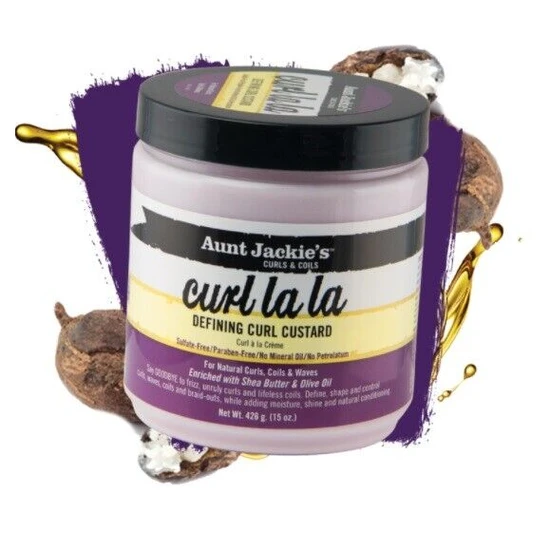 Aunt Jackie's Curl La La Defining Curl Custard 15oz