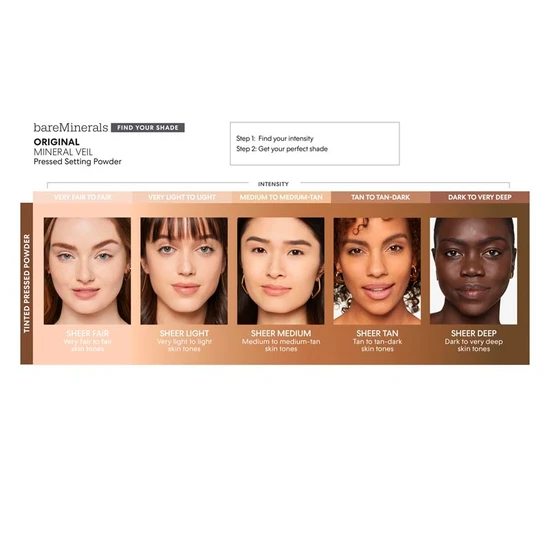 bareMinerals ORIGINAL Mineral Veil Pressed Powder Sheer Deep