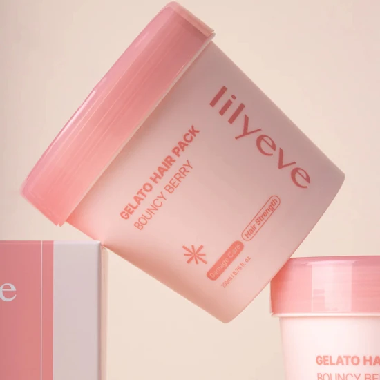 LILYEVE Gelato Hair Pack Bouncy Berry 200ml