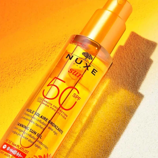 Nuxe Tanning Sun Oil Face & Body SPF 50 150ml