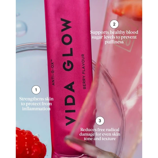 Vida Glow Anti-G-Ox Berry Sachets 30 x 2g