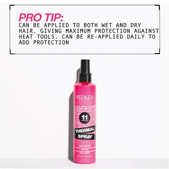 Redken Heat Styling Iron Shape 11 Thermal Protection Spray 250ml