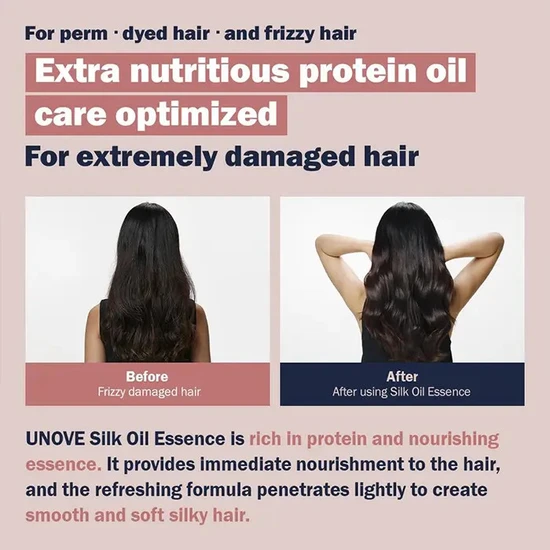 UNOVE Silk Oil Essence Tender Bloom