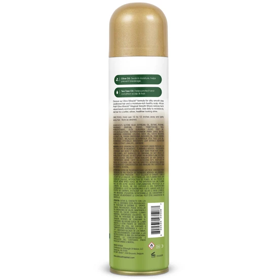 African Pride Olive Miracle Maximum Strengthening Growth Sheen Spray 226g