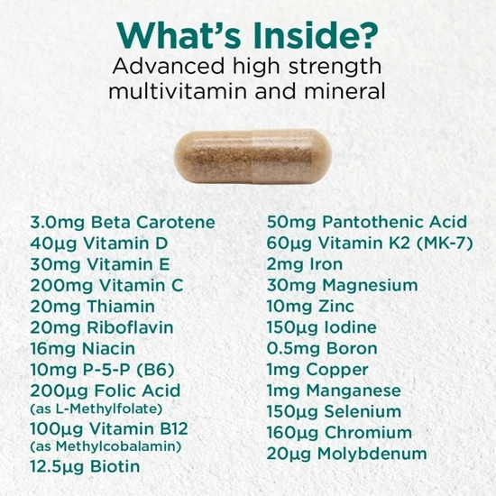 Cytoplan Wholefood Multi Capsules 60 Capsules