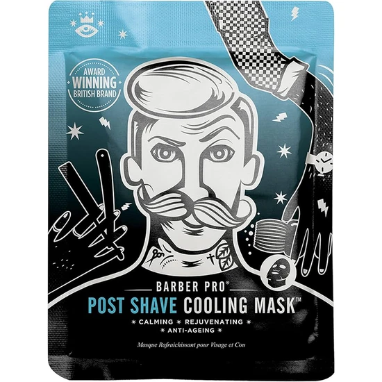 BARBER PRO Post Shave Cooling Mask 30g