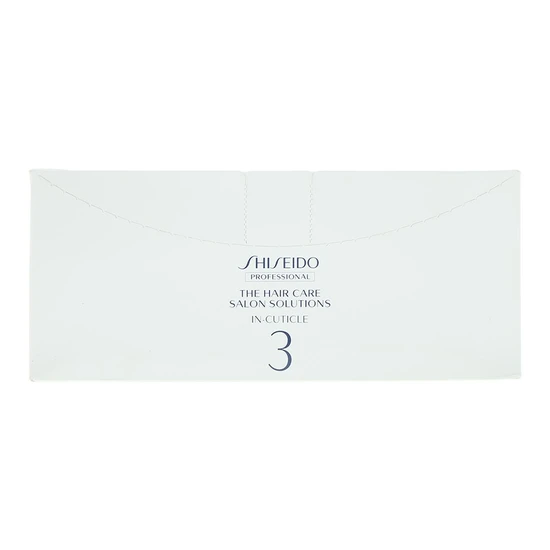 Shiseido The Hair Care Salon Solutions In-Cuticle 3 12 X 15ml