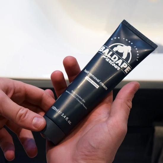 Baldape Parlour Charcoal Body Hair Removal Cream