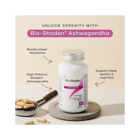 Coyne Healthcare Bio-Shoden Ashwagandha Capsules 60 Capsules