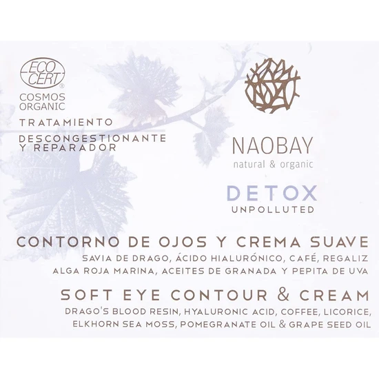 NAOBAY DETOX Soft Eye Contour & Cream 30 ml