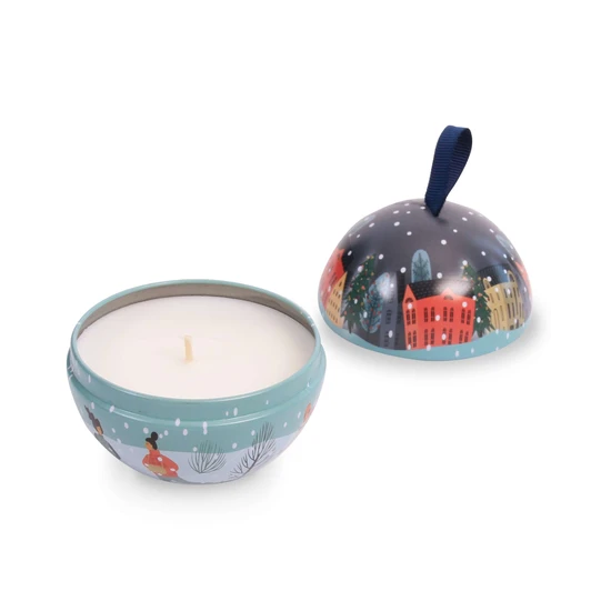 Heart & Home Tin Candle Baubles & Berries 85g