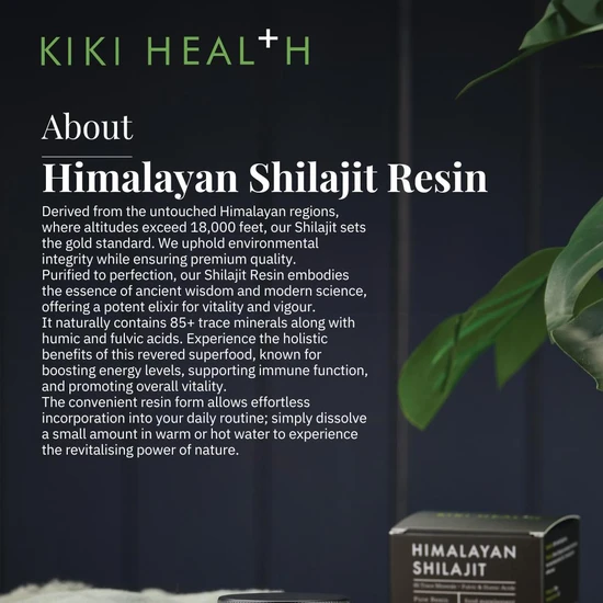 love puff vitamins Himalayan Shilajit Resin 30g