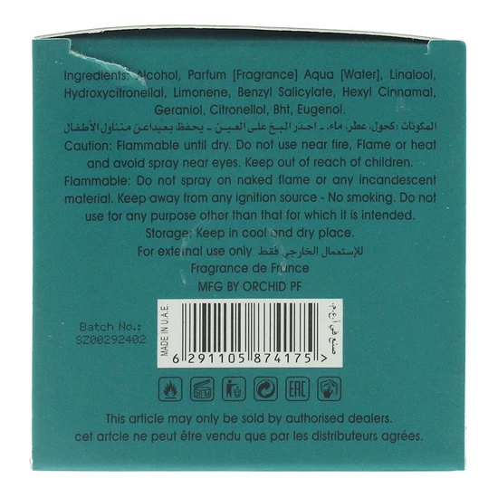 Rotana Shaza Eau De Parfum 100ml