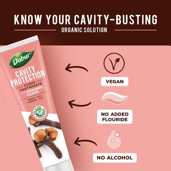 Dabur Cavity Protection Clove Toothpaste 100ml