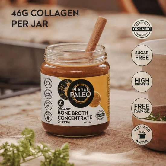 Planet Paleo Organic Chicken Bone Broth Concentrate 210g