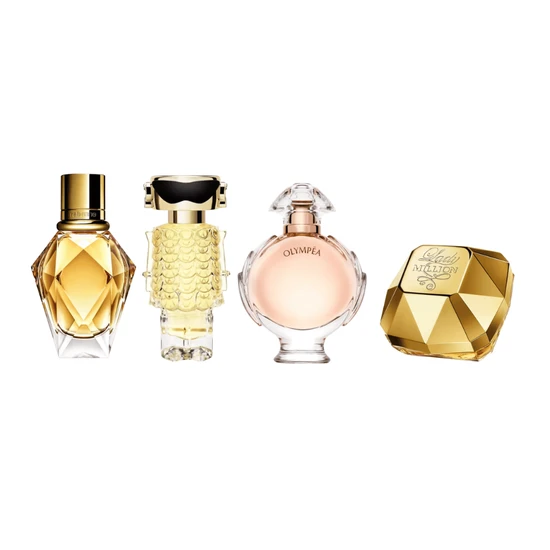 Paco Rabanne Eau De Parfum Women's Miniatures Gift Set 4 Miniatures