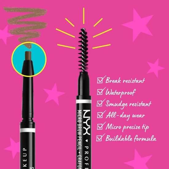 NYX Professional Makeup Micro Brow Pencil Espresso
