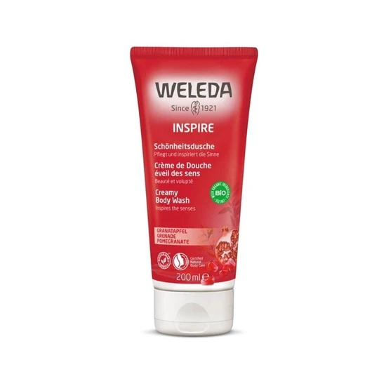 Weleda Inspire Pomegranate Creamy Body Wash 200ml