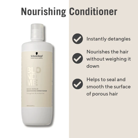 Schwarzkopf BlondMe Bond Repair Nourishing Conditioner 250ml