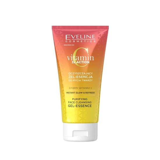 Eveline Vitamin C 3x Action Purifying Face Cleansing Gel Essence 150ml