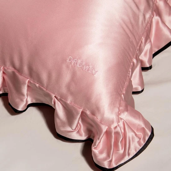 Drowsy Sleep & The City Pink & Black Pillowcase
