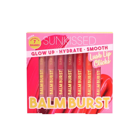 Sunkissed Balm Burst Lush Lip Clicks Gift Set 7 Pieces