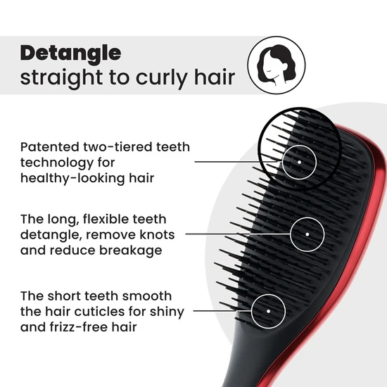 Tangle Teezer The Devil Wears Prada & Tangle Teezer The Ultimate Detangler Mini