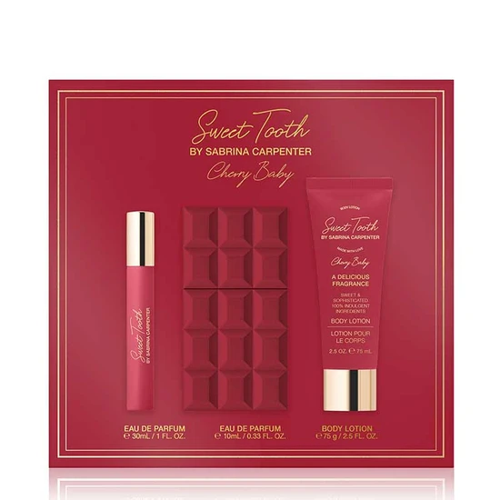 Sabrina Carpenter Sweet Tooth Cherry Baby Gift Set