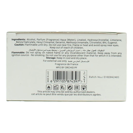 Orchid Evoke Eau De Parfum 100ml