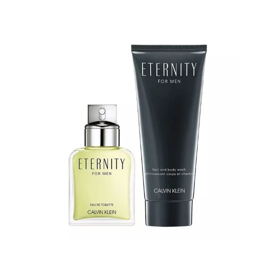 Calvin Klein Eternity For Men Eau De Toilette Gift Set 50ml & 100ml Shower Gel