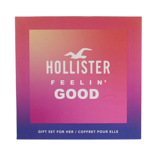 Hollister Feelin' Good For Her Eau De Parfum Gift Set 50ml & 125ml Body Mist