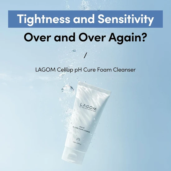 LAGOM Cellup pH Cure Foam Cleanser 120ml