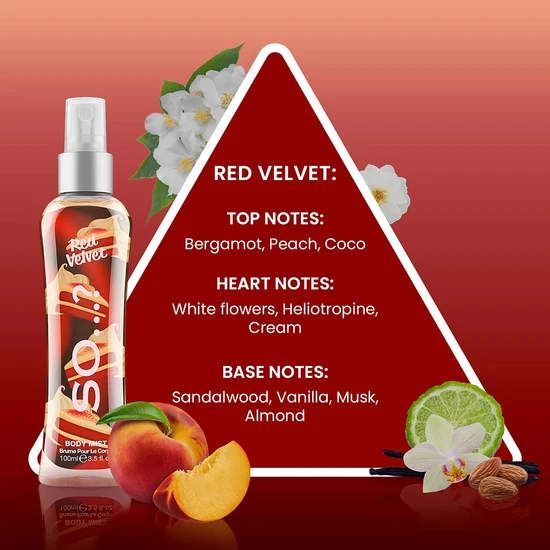 SO...? Luscious Trio Body Mist Gift Set 3x100ml