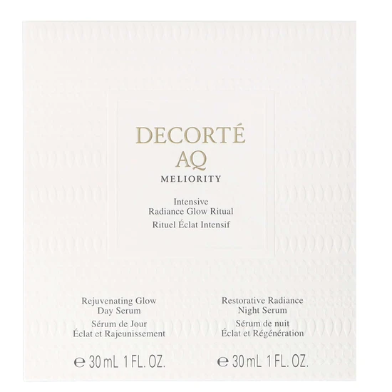 Decorté AQ Meliority Intensive Radiance Glow Ritual 2 x 30ml