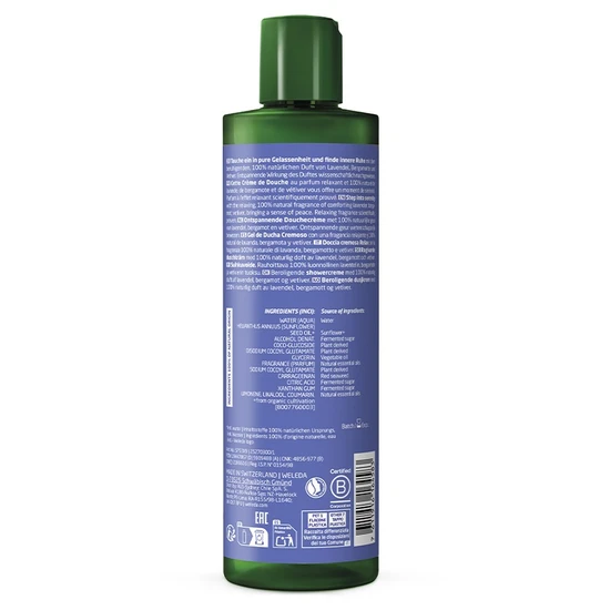 Weleda Relax Lavender Creamy Body Wash 400ml