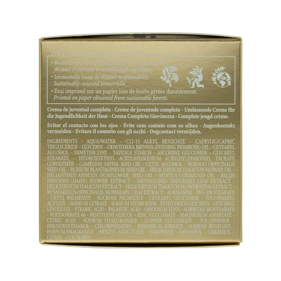 L'Occitane Immortelle Divine Creme 50ml