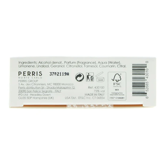 Perris Monte Carlo Neroli Mediterran Eau De Parfum 100ml