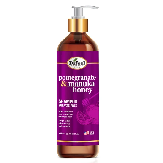 Difeel Pomegranate & Manuka Honey Sulphate Free Shampoo 1000ml