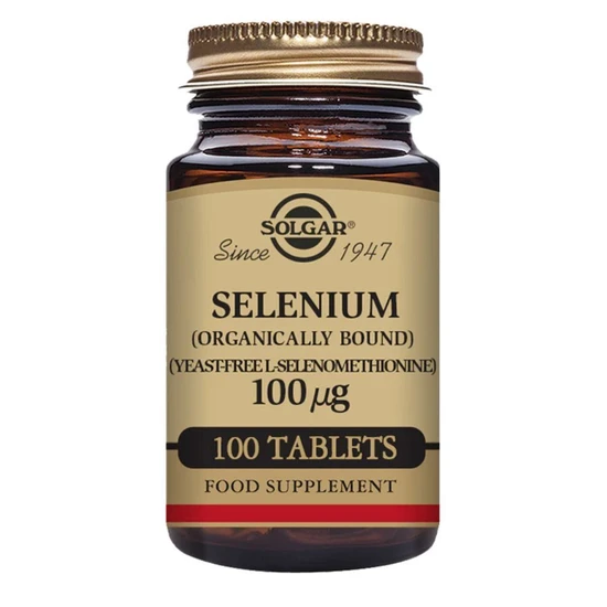 Solgar Selenium 100ug Yeast Free Tablets 100 Tablets