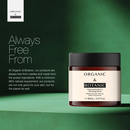 Organic & Botanic Amazonian Berry Sleeping Mask 60ml