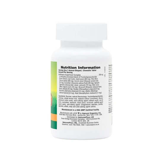 Nature's Plus Animal Parade Kidgreenz Chewables 90 Chewables