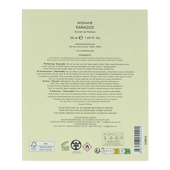 Nishane Karagoz Extrait De Parfum 50ml